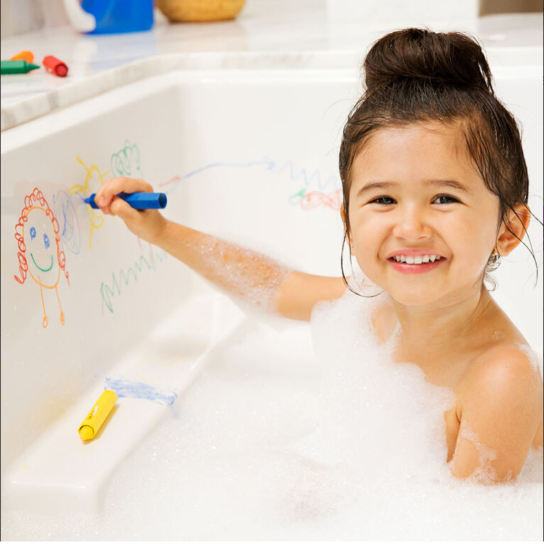 6-Piece Baby Bath Buddies Crayons