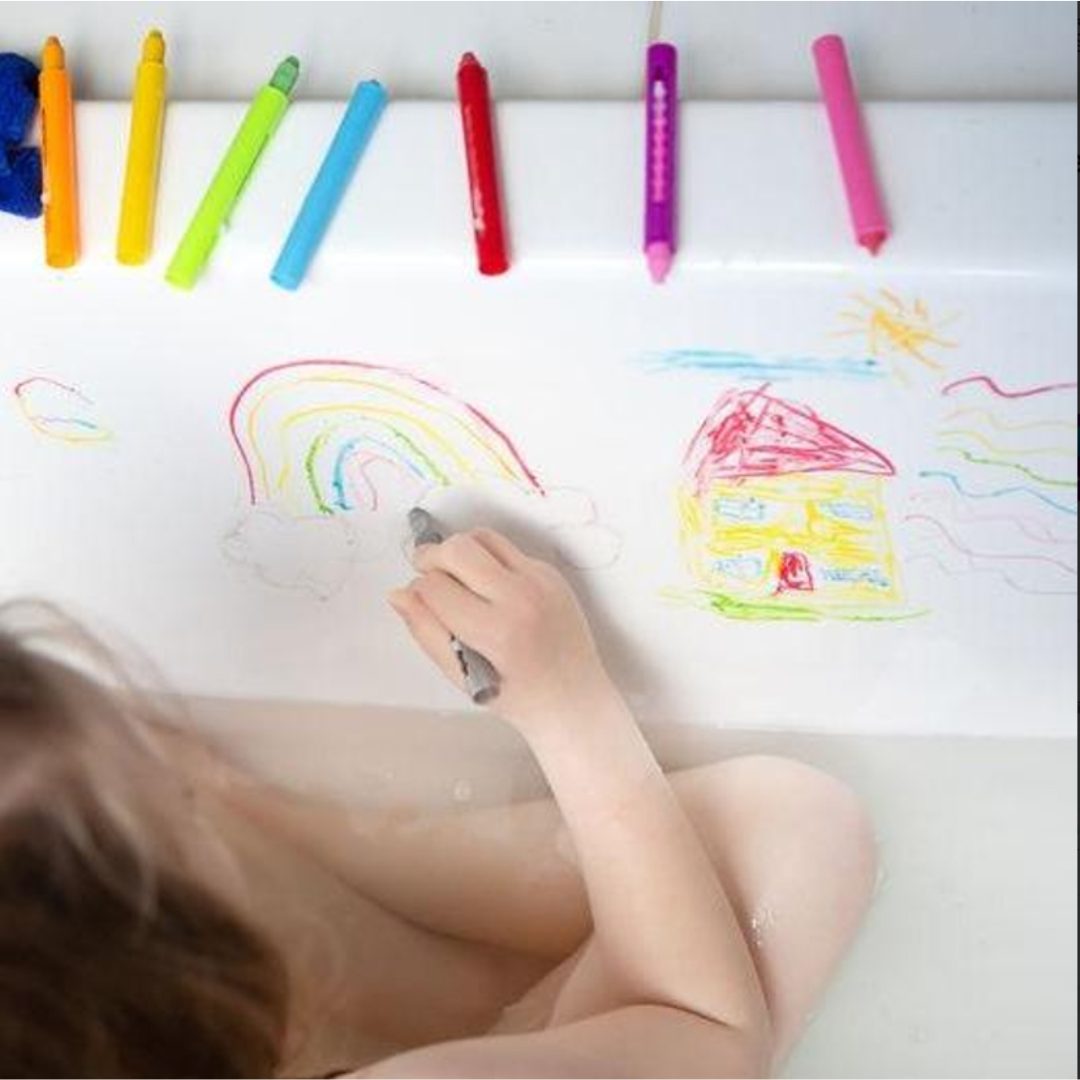 6-Piece Baby Bath Buddies Crayons