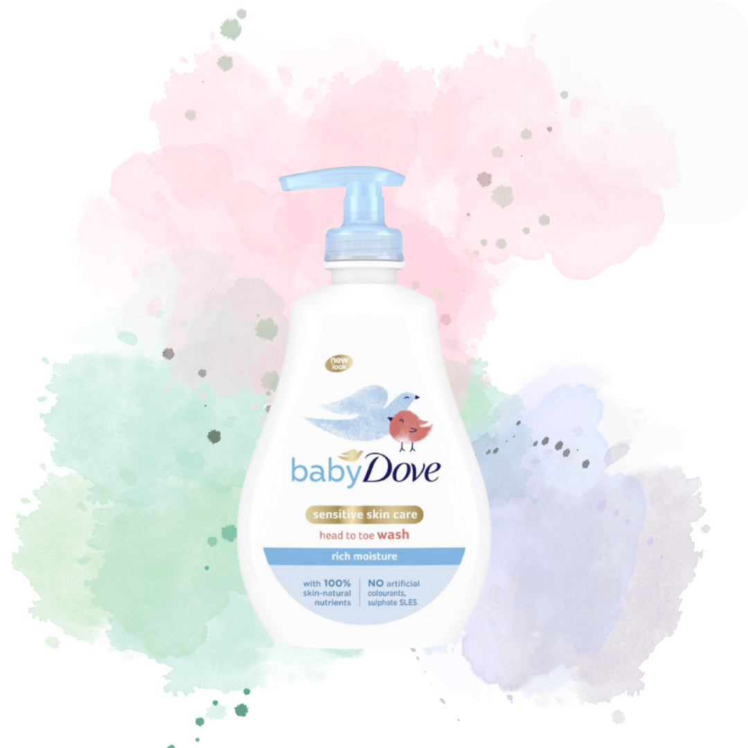 Baby Dove Head to Toe Wash Sensitive Skin with Rich Moisture