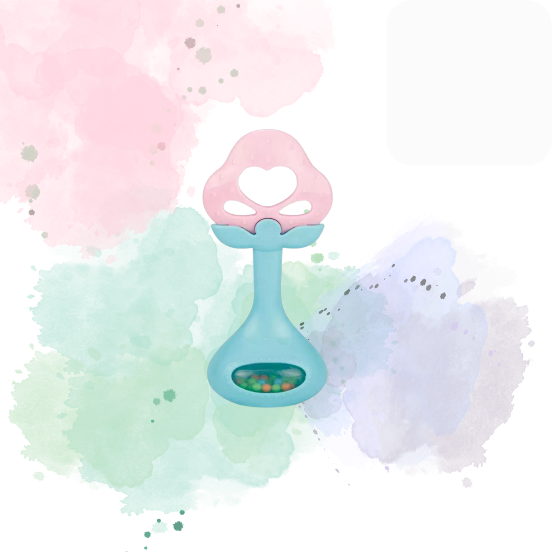 Strawberry Baby Teether and Rattle