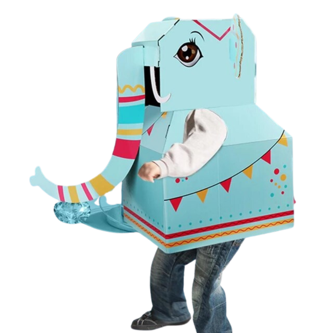 Easy to assemble Box Elephant for Toddlers
