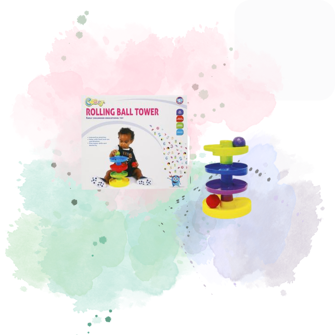 Fun Sensory Ball Tower Toy for Babies and Toddlers
