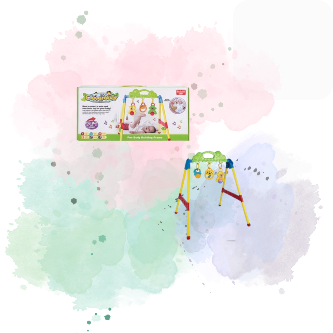 Children Activity Play Gym With Rattles and Hanging Toys For Baby