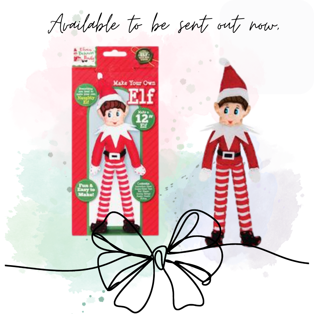 Make Your Own Felt Christmas Elf