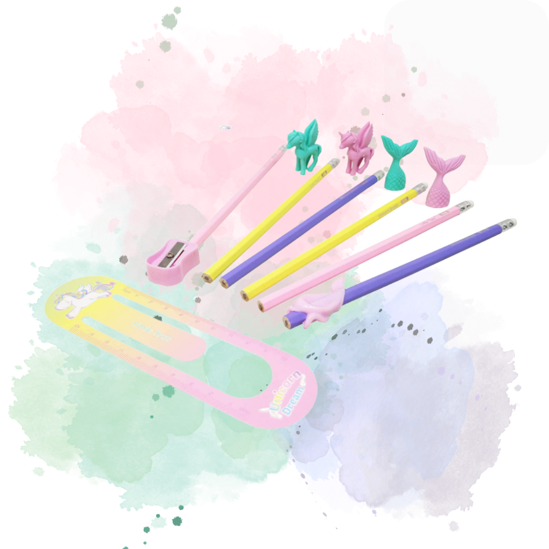 Unicorn Themed Stationary Kit