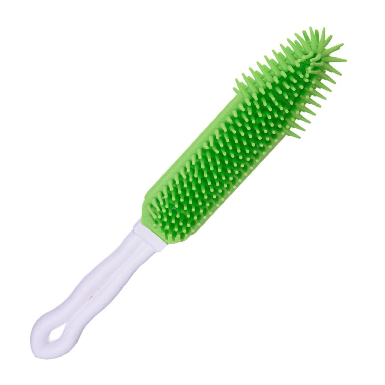 Silicone pet hair remover clearance brush