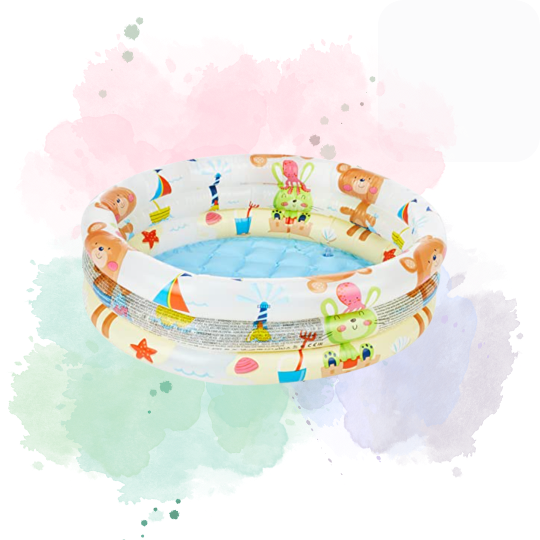 Pool Fur INTEX WET SET COLLECTION Animal and Bears Theme Baby Pool – Fur and ...