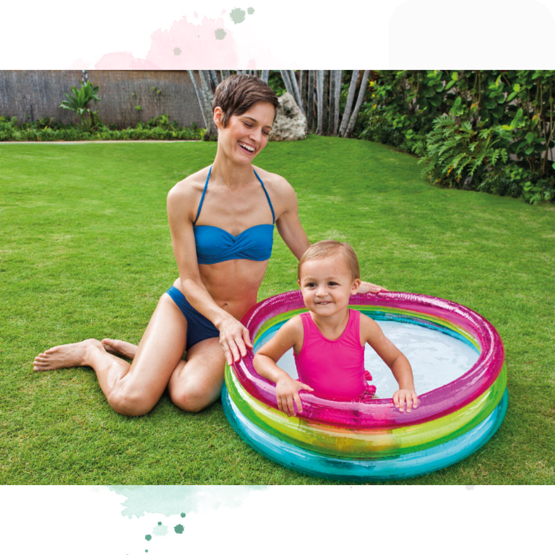 Intex Wet Set Rainbow Children Pool