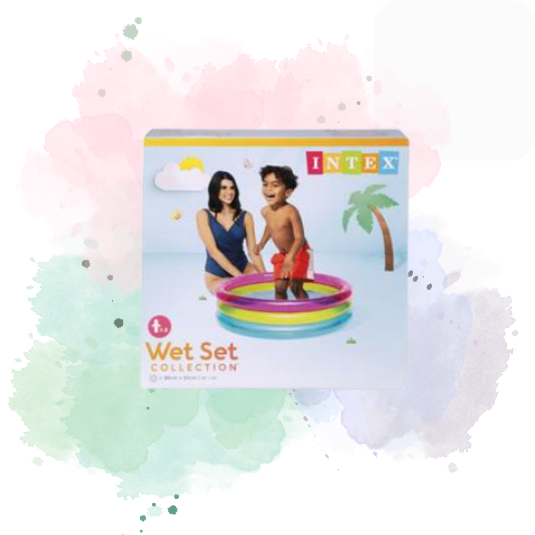 Pool Fur Intex Wet Set Rainbow Children Pool – Fur and Babies SA