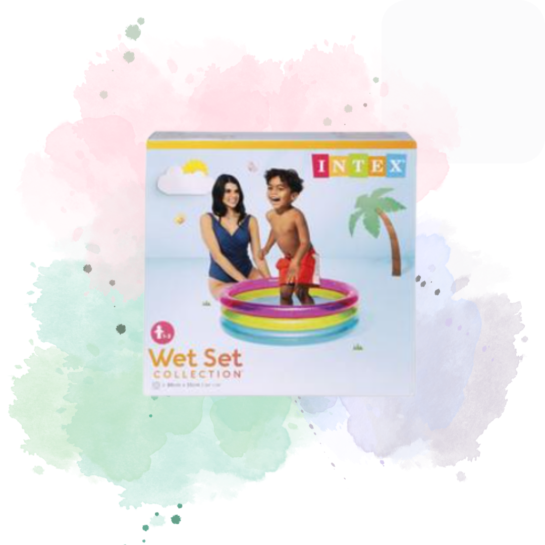 Intex Wet Set Rainbow Children Pool