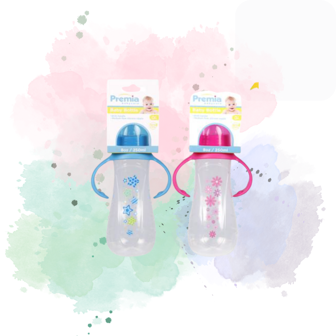 250ml Baby Bottle with Handles