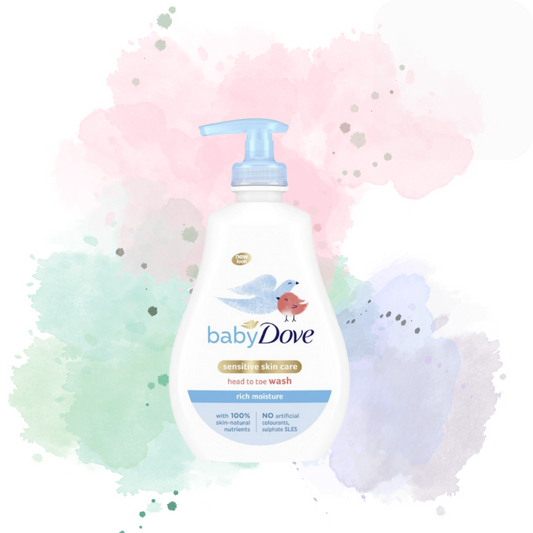 Baby Dove Head to Toe Wash Sensitive Skin with Rich Moisture