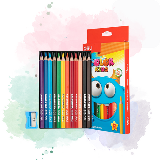 Deli Color Kids Jumbo Pencils